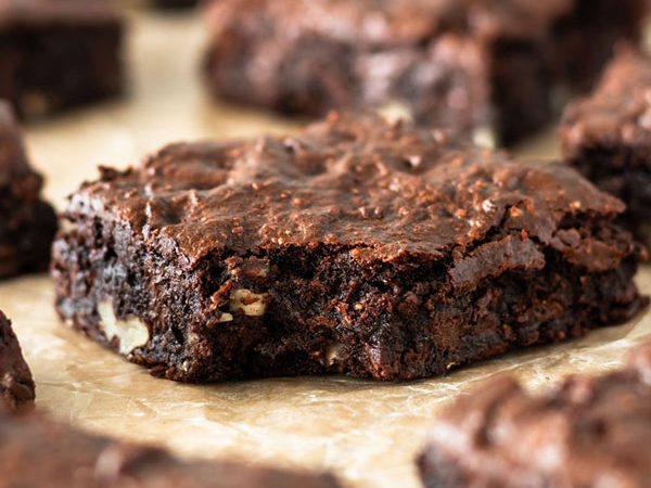 Brownie de Batata Doce e Castanha do Pará Marmita Fitness BH