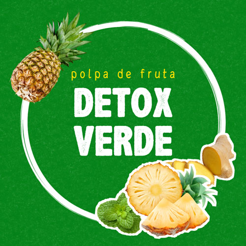 Kit Suco Detox Verde – 6 Unidades