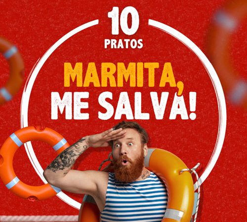 COMBO de 10 Pratos MARMITA ME SALVA da Marmita Fitness BH