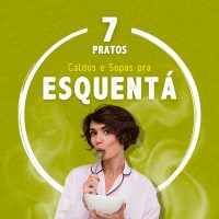 COMBO de 7 Sopas e Caldos da Marmita Fitness BH