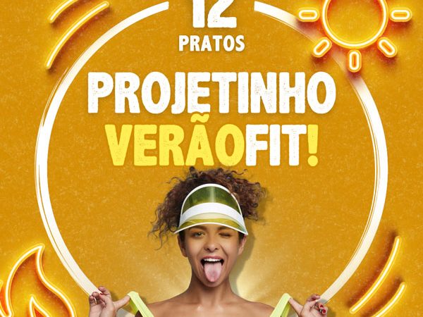 COMBO de 20 Pratos PROJETINHO VERÃO FIT da Marmita Fitness BH