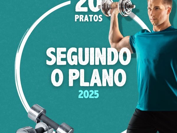 COMBO de 20 Pratos SEGUINDO O PLANO 2025 Marmita Fitness