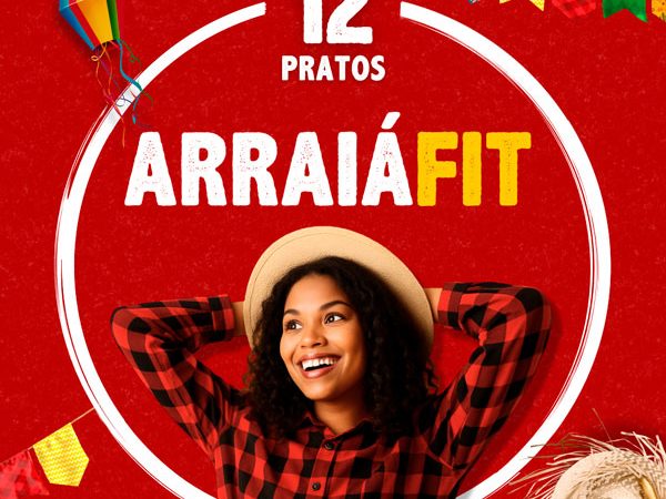 COMBO de 12 Pratos ARRAIA FIT da Marmita Fitness BH